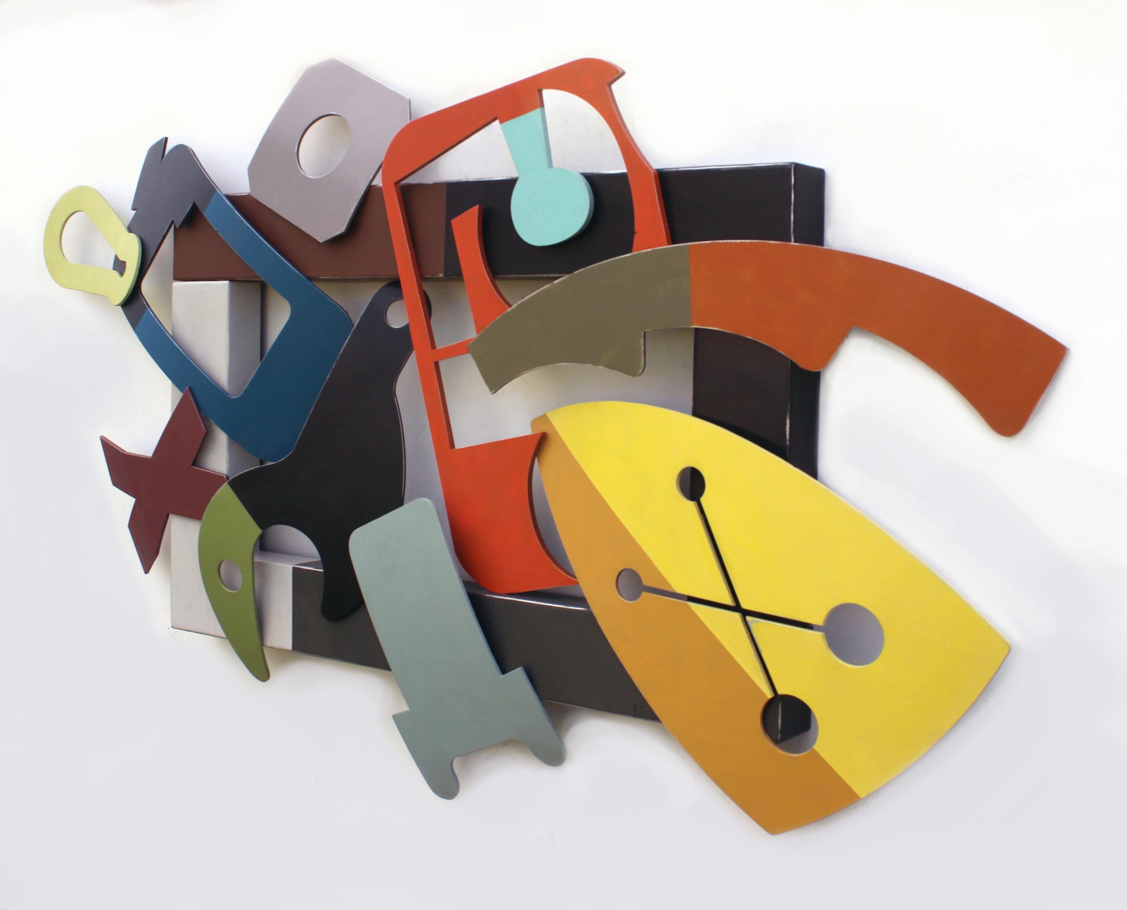 Ventana 4 - Painting Abstracto de Richard Rand Taylor