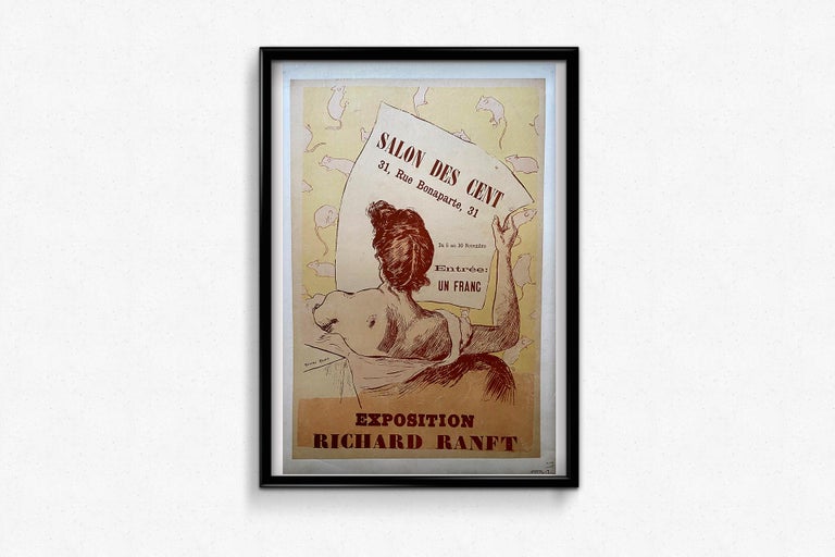 Richard Ranft Tree Richard Ranft - Vintage poster made in 1890 by Richard Ranft to promote ...