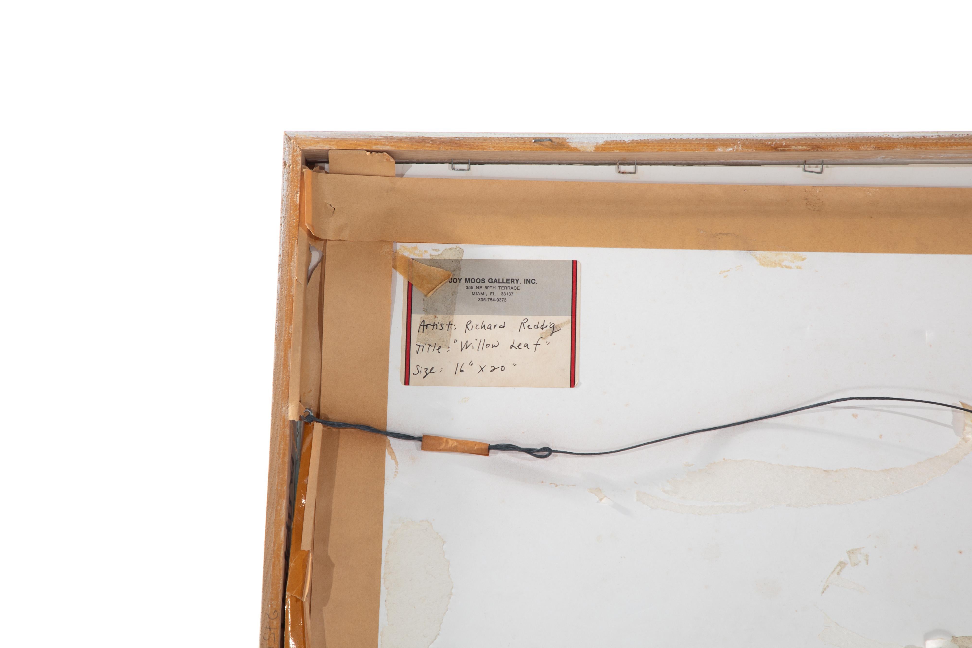 Richard Reddig, Photo d'art abstrait signée 