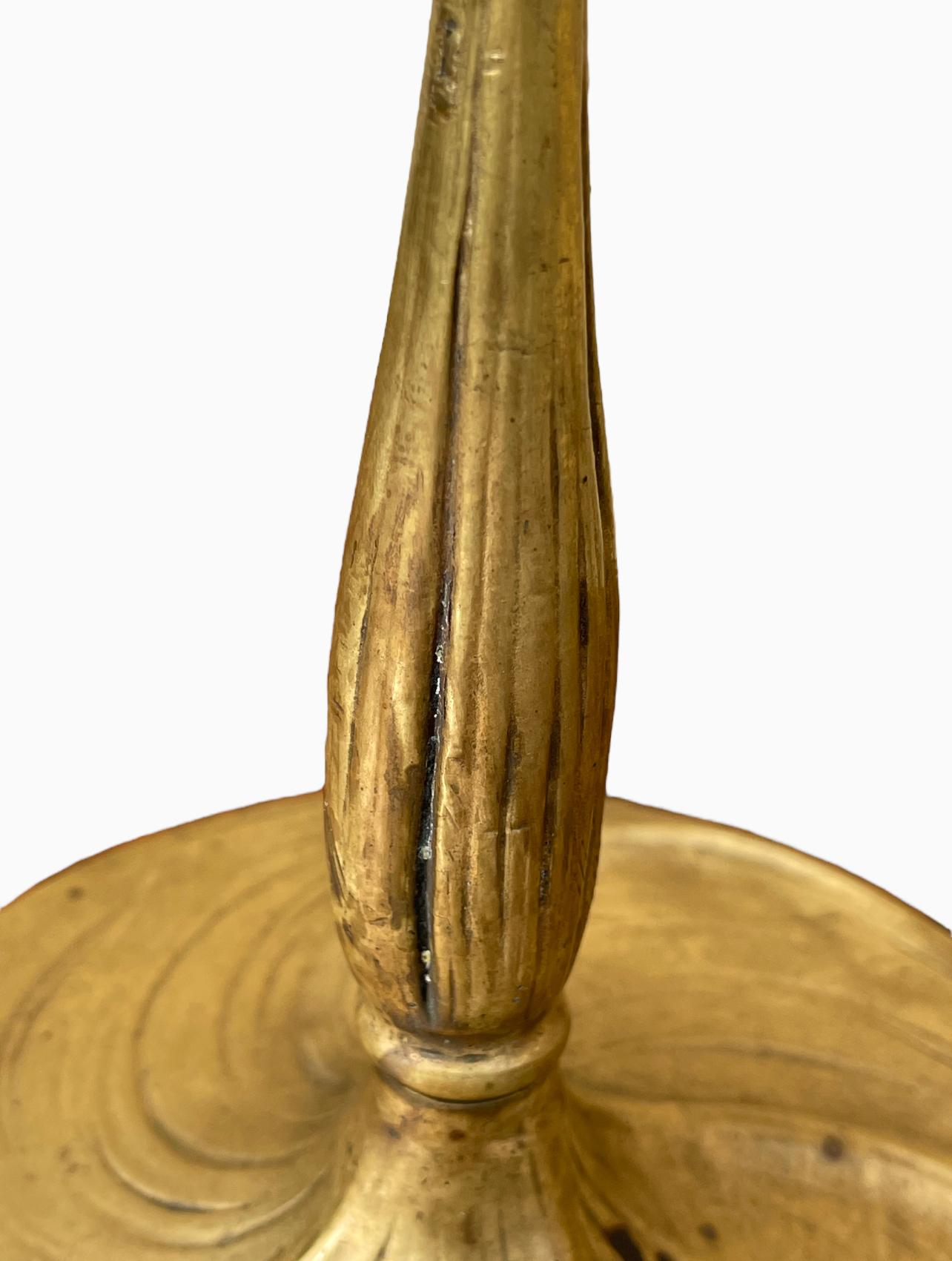 Richard RIEMERSCHMID (1869-1957) - Bronze Candleholder In Good Condition For Sale In Beaune, FR