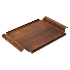 Richard Riemerschmid, Bentwood Mahogany Tray, Germany, 1930s