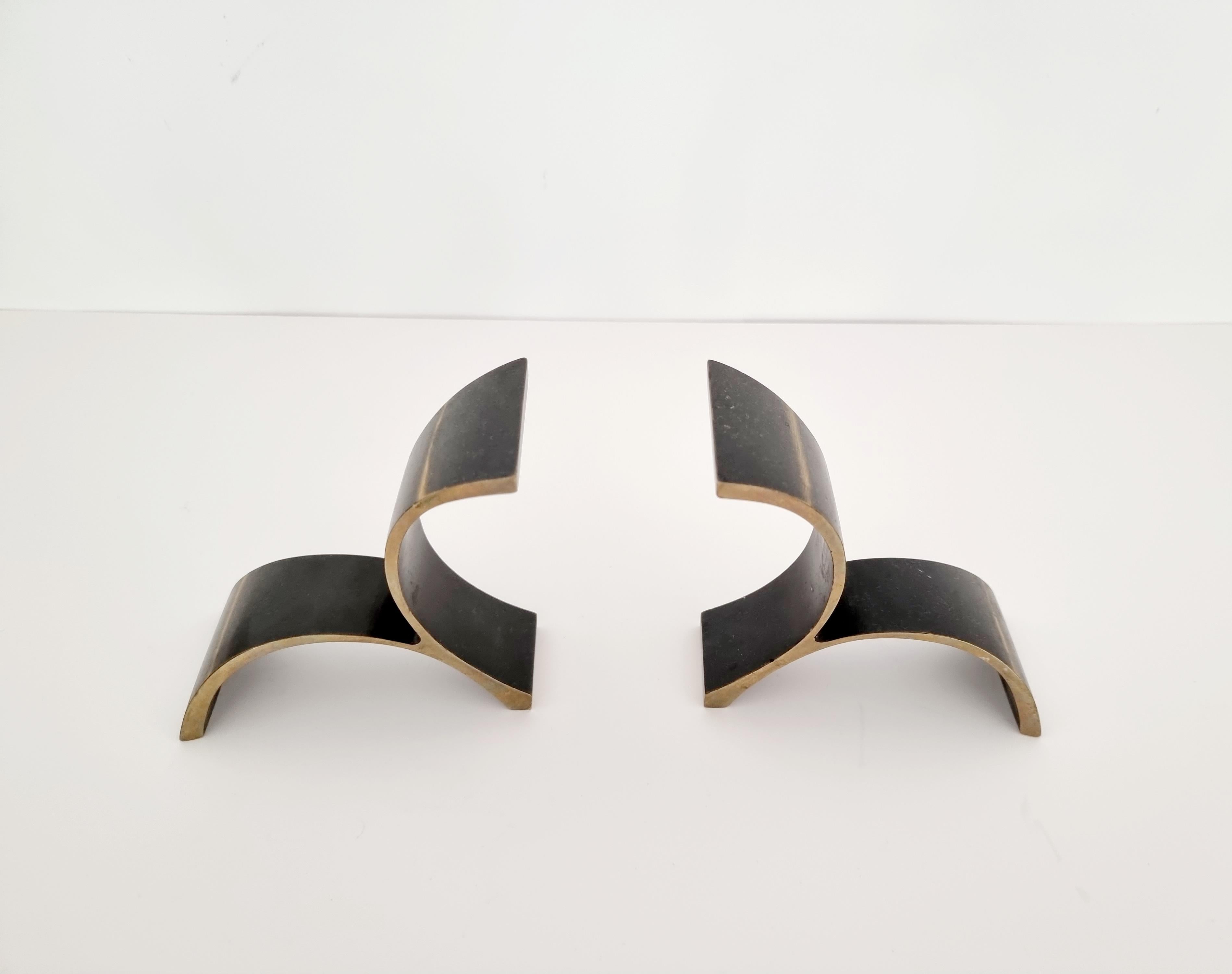 Mid-Century Modern Richard Rohac, a Pair of Bookends, Austria, Mid-1900s