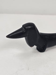 Richard Rohac Austrian Bronze Dachshund Dog Sculpture