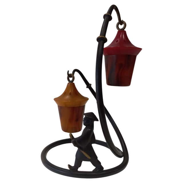 Richard Rohac Richard Rohac Salt and Pepper Shakers – African Figurine, Mid-Century ...