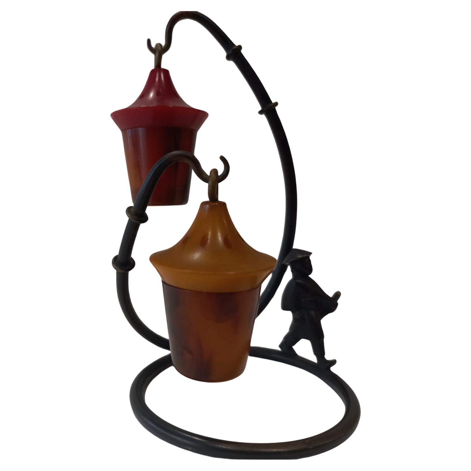 Richard Rohac, sculpture chinoise, salières et poivrières, 1955 Bon état - En vente à Wien, AT