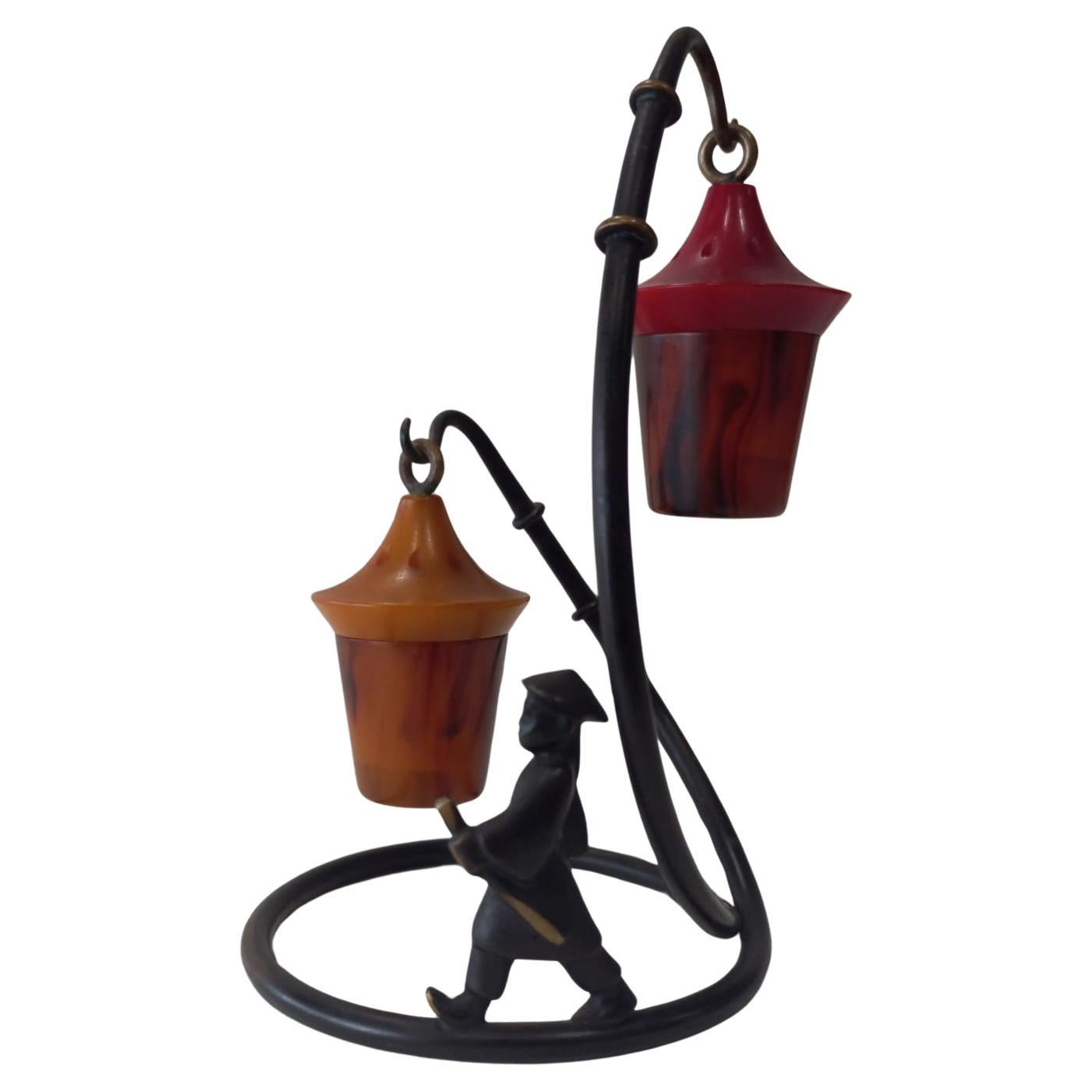 Richard Rohac, sculpture chinoise, salières et poivrières, 1955