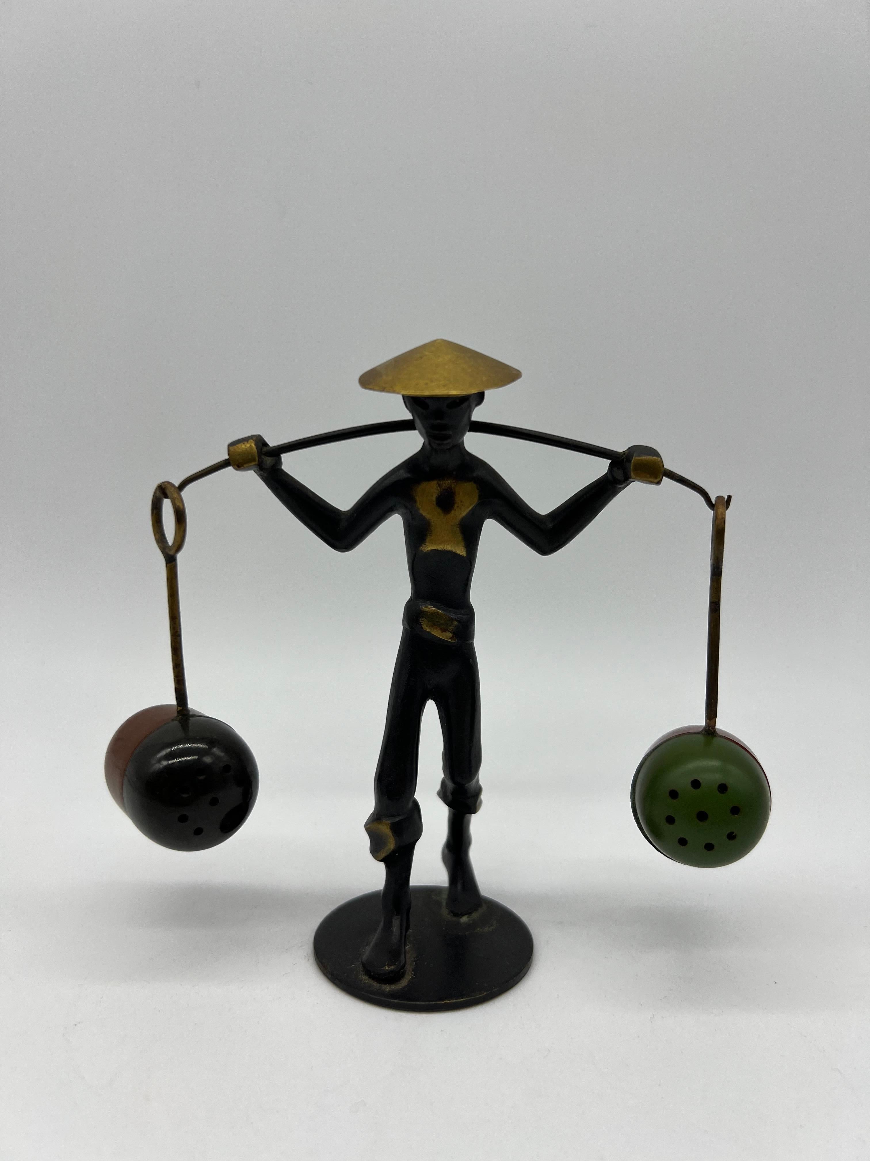 chinese water carrier figurine