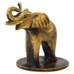 Vintage Richard Rohac elephant figurine vienna around 1950s ( marked )