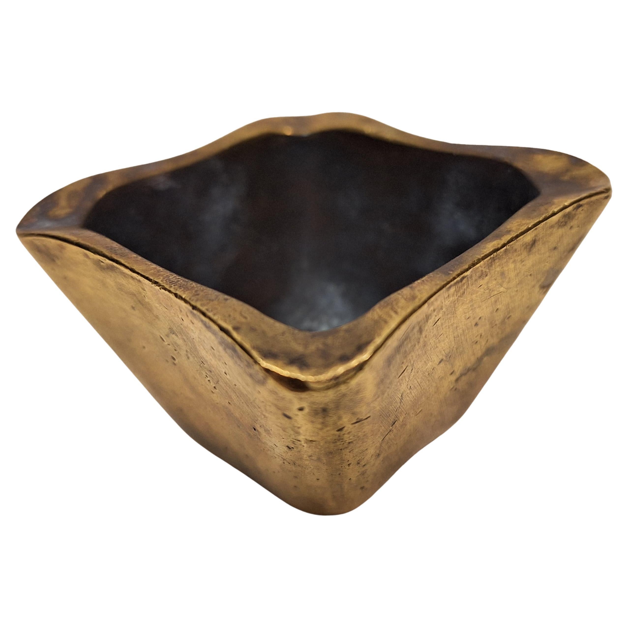 Richard Rohac Vienna – Brass bowl/ashtray, designed in 1950