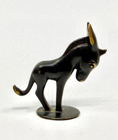 Richard Rohan Austrian Bornze of a Donkey