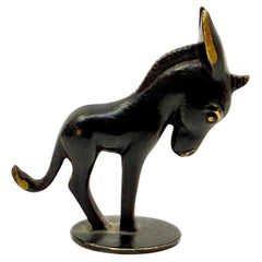 Richard Rohan Austrian Bornze of a Donkey