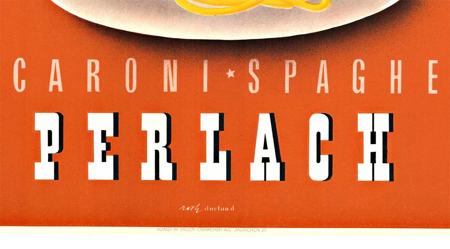 pasta poster vintage