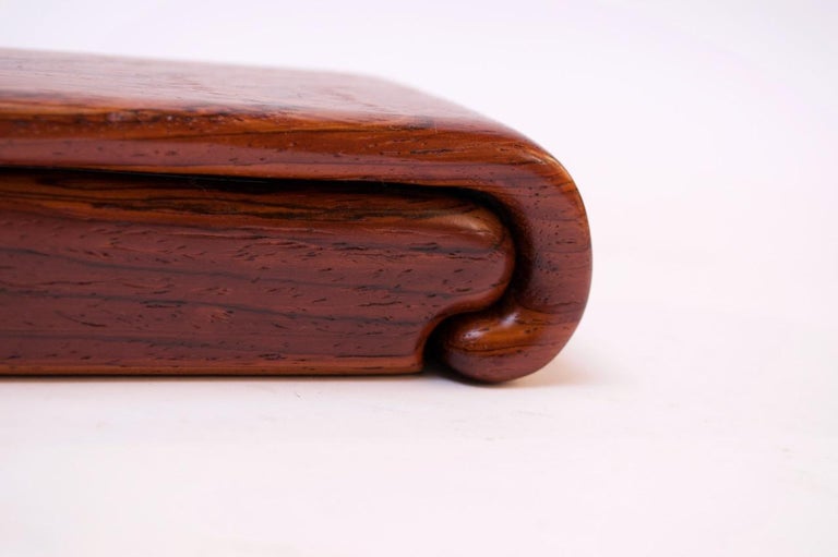 Richard Rothbard Sculptural Cocobolo Jewelry Box at 1stDibs bubinga