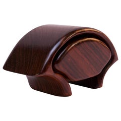 Richard Rothbard Sculptural Rosewood Jewelry / Trinket Box