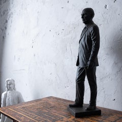 Richard Russell Jr. Plaster Maquette by Rosario R. Fiore