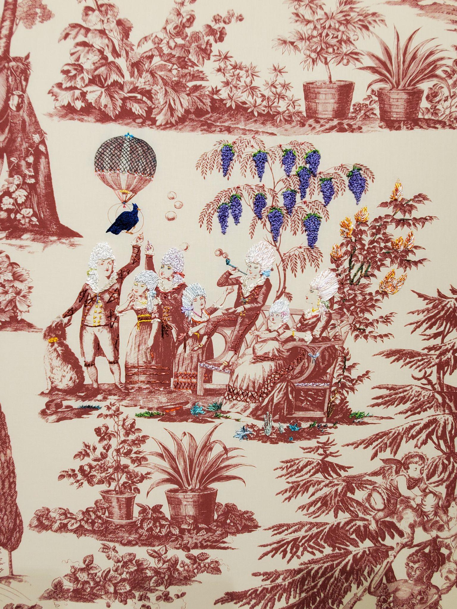 richard saja embroidery artist