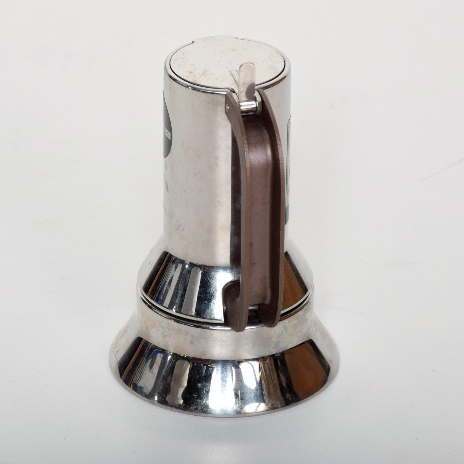 Late 20th Century Richard Sapper for Alessi, Coffee Expresso Maker, Midcentury Italian Modern