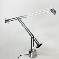Richard Sapper for Artemide Award Winning Chrome TIZIO Table Lamp 1980s Italy