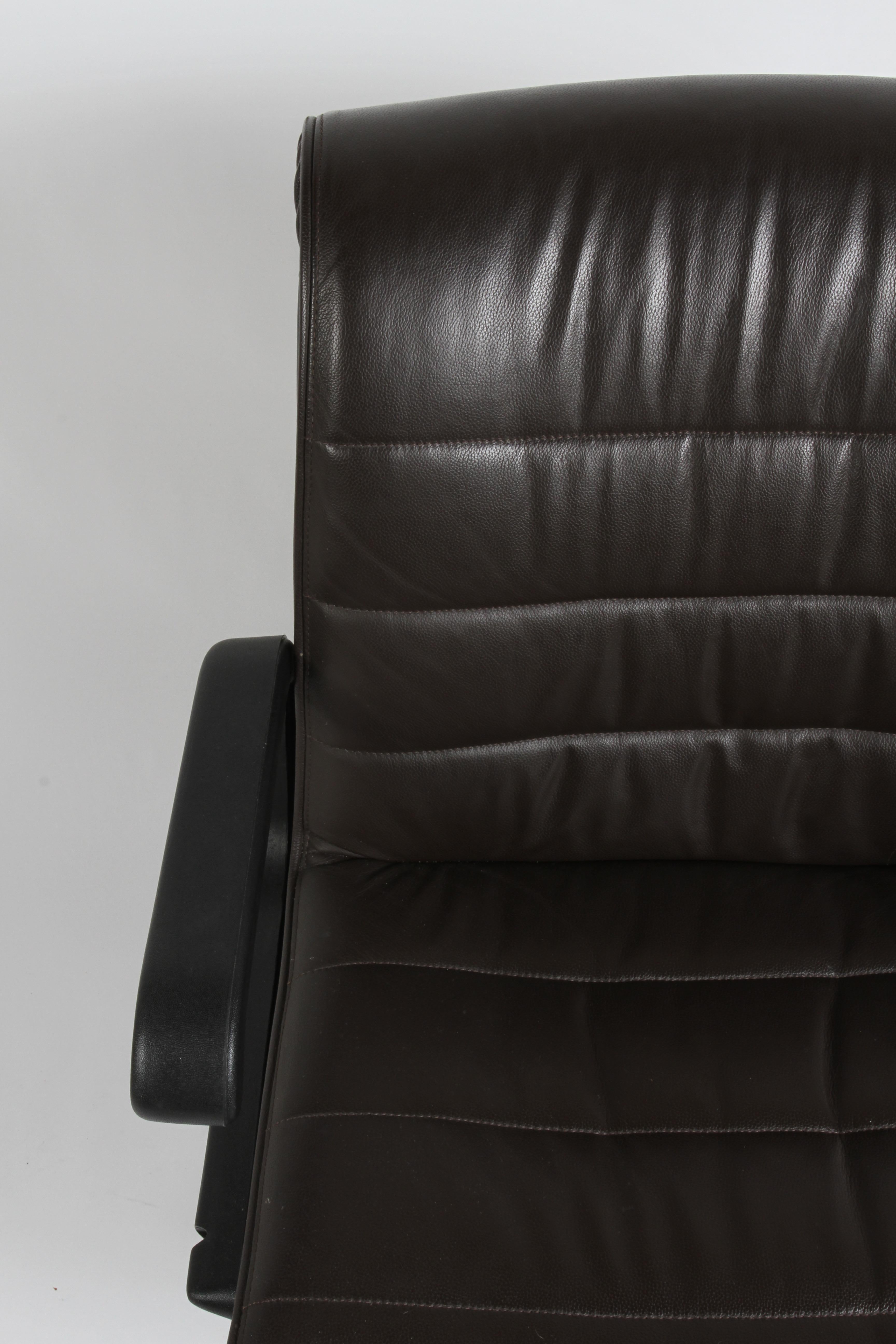 Américain Richard Sapper for Knoll Desk Task Executive or Conference Chair - Brown Leather (en anglais) en vente