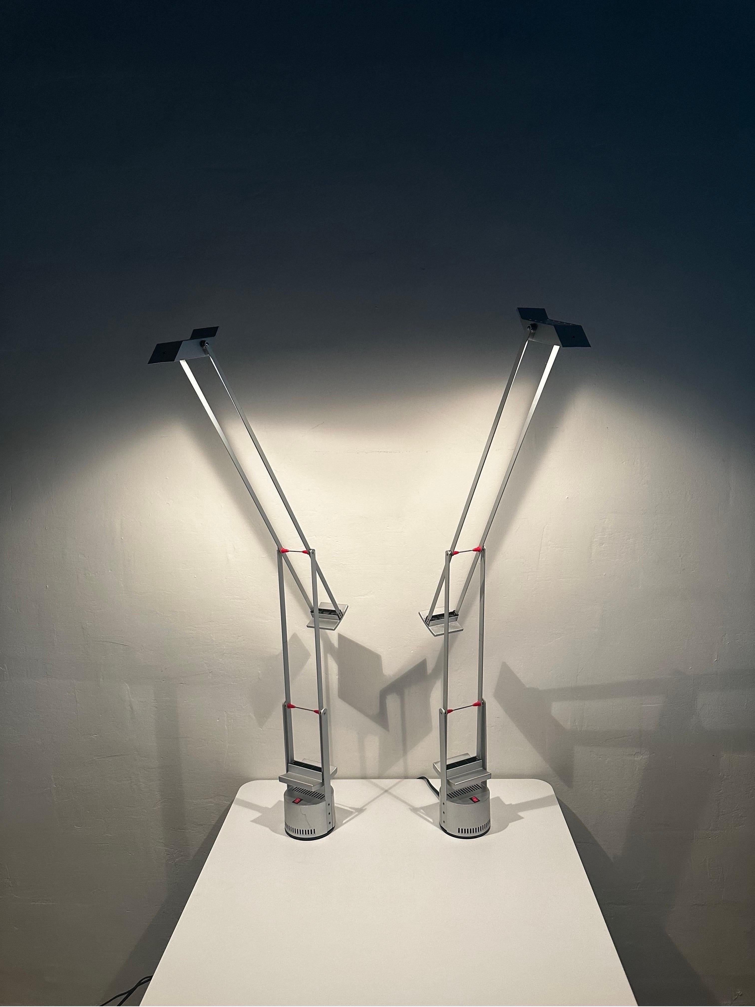 Richard Sapper Tizio Desk or Table Lamps for Atemide, 1980s - a Pair 8