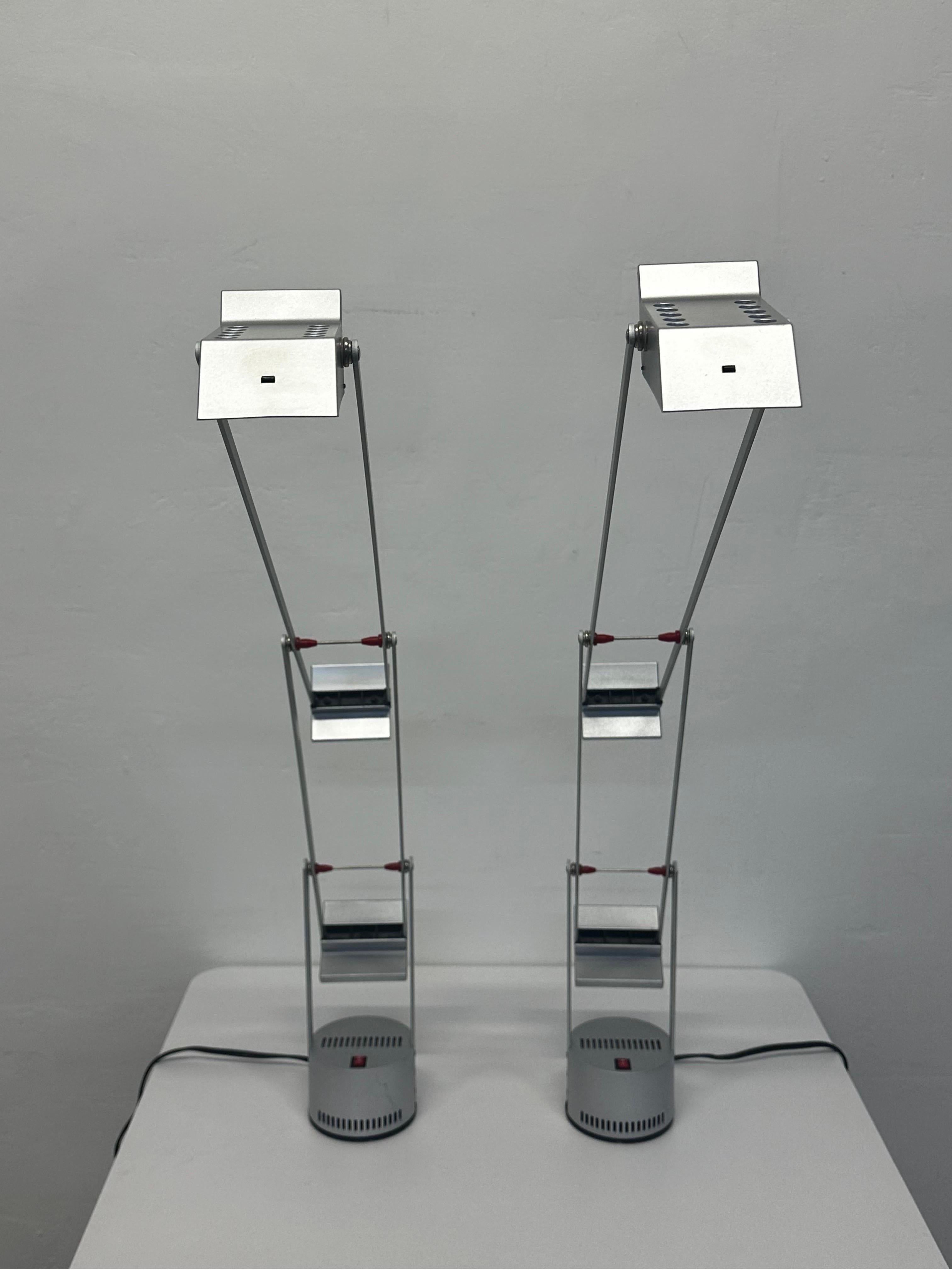 Post-Modern Richard Sapper Tizio Desk or Table Lamps for Atemide, 1980s - a Pair