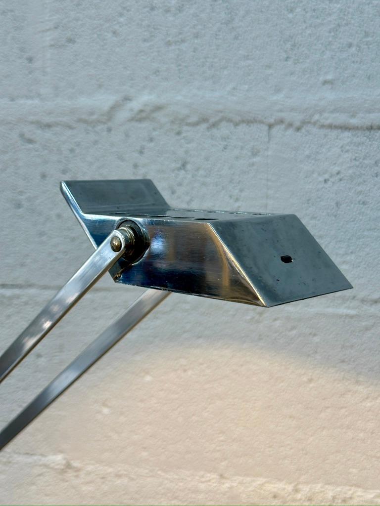 Late 20th Century Richard Sapper Tizio X30 lamp 1990 Chrome limited edition numbering and signe For Sale