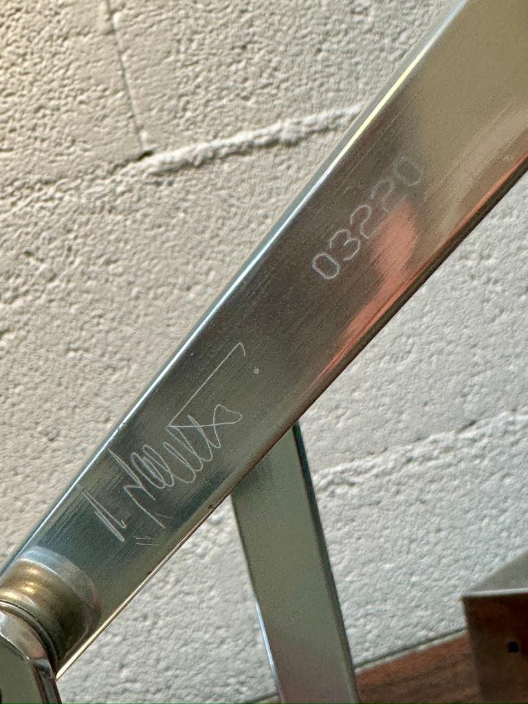 Richard Sapper Tizio X30 lamp 1990 Chrome limited edition numbering and signe For Sale 4