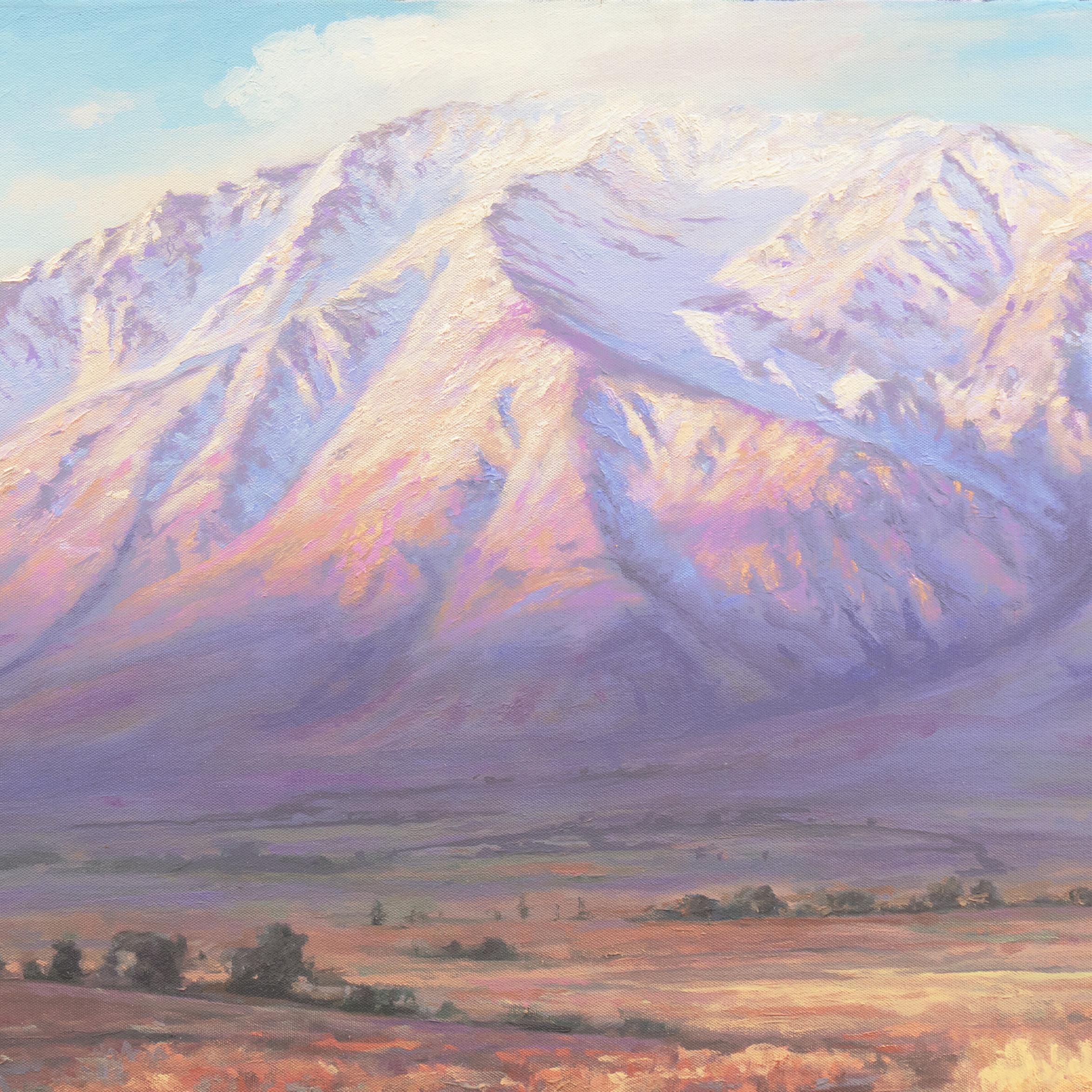Signed lower right, 'R. Schloss' for Richard Schloss (American, born 1953) and dated 2014; additionally signed, dated and inscribed, verso. 

This notable California artist received his Master of Fine Arts in Painting at UCSB in 1979 with a  BA in