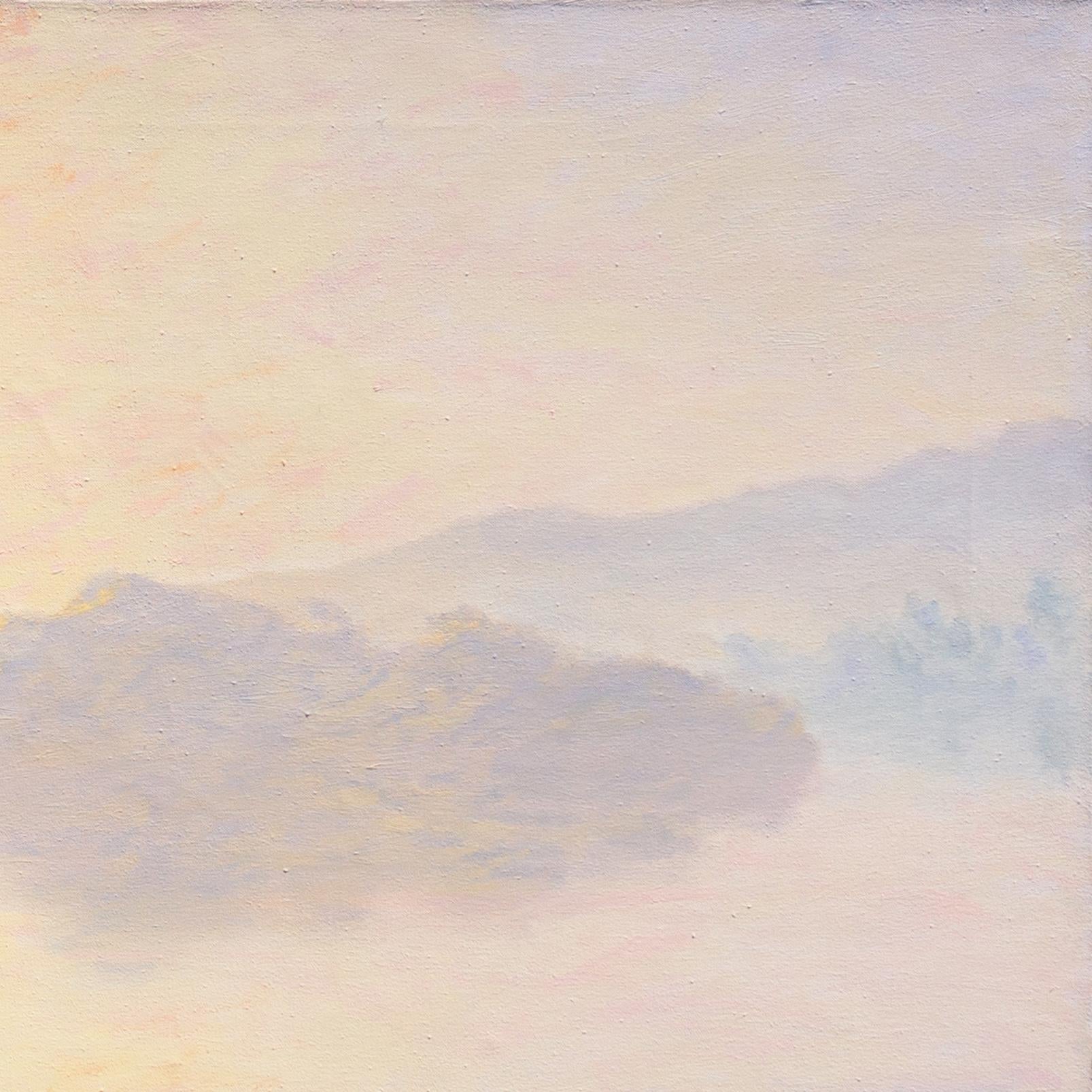Initialed lower right, 'R. S.' for Richard Schloss (American, born 1953) and dated 1982; additionally signed and dated, verso. 

A substantial and luminous landscape by this well-listed and exhibited Santa Barbara artist.

Richard Schloss received