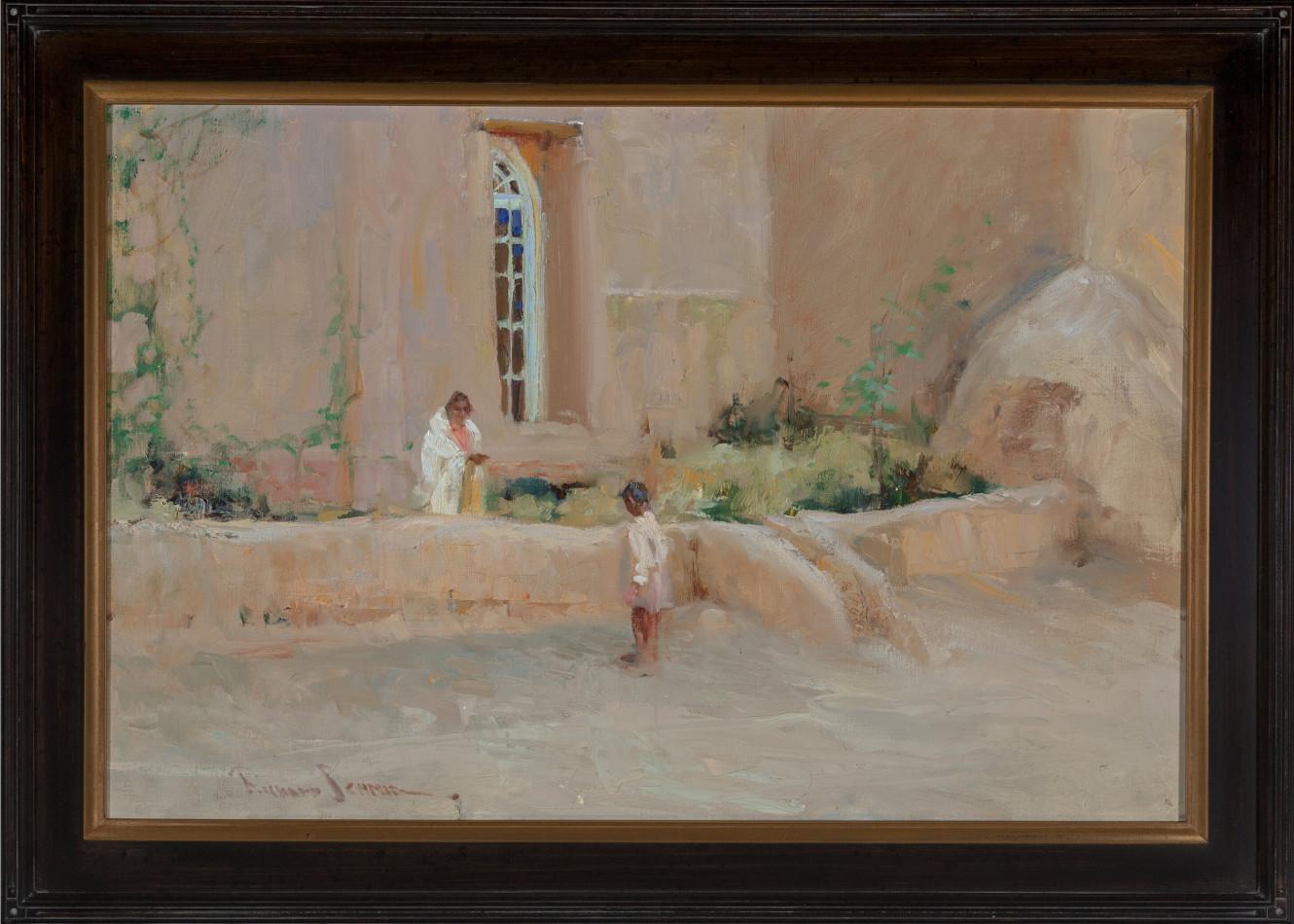 Richard Schmid (1934-2021) Chiesa della Missione di San Francisco de Asis, Taos, New Mex. 2