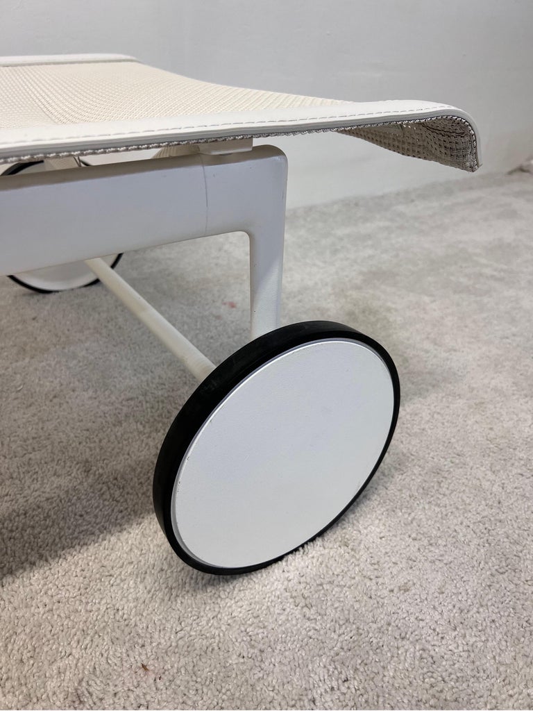 Richard Schultz 1966 Adjustable Outdoor Chaise Lounges for Knoll a