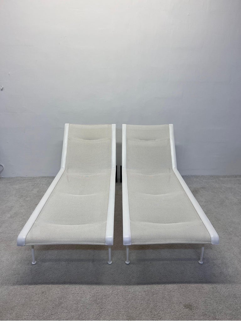 Richard Schultz 1966 Adjustable Outdoor Chaise Lounges for Knoll a