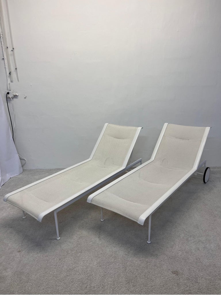 Richard Schultz 1966 Adjustable Outdoor Chaise Lounges for Knoll a