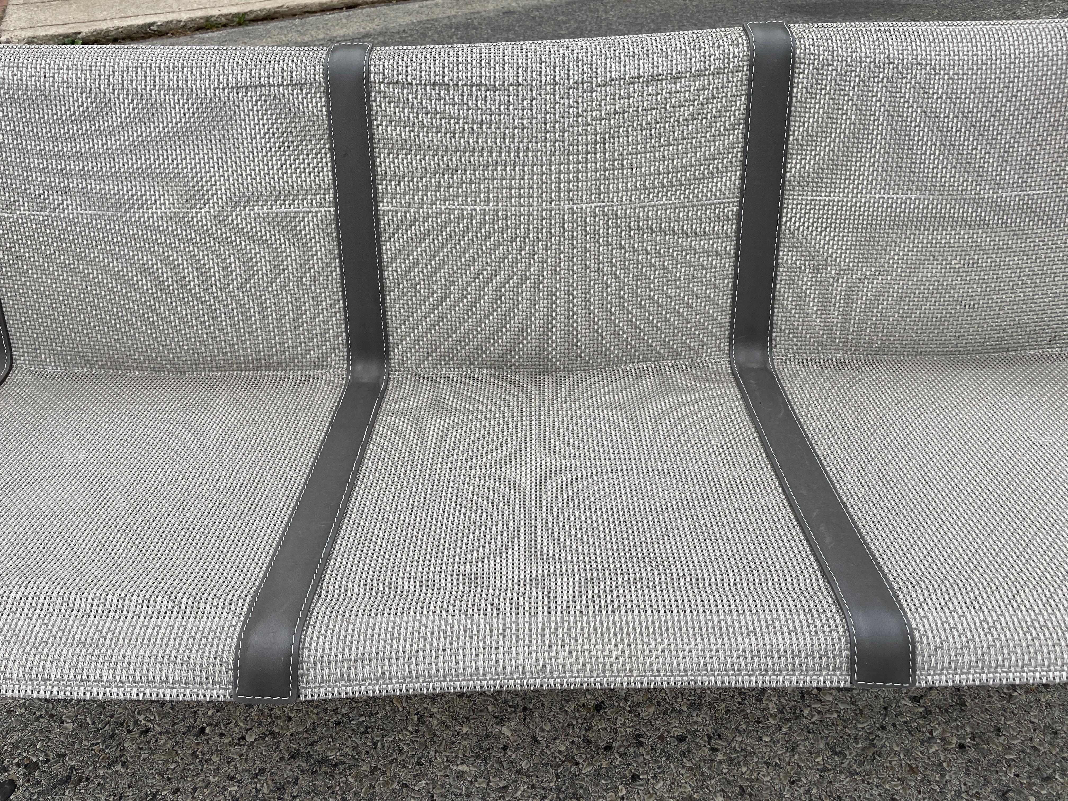 Richard Schultz 1966 Collection Outdoor 3-Seat Sofa For Sale 1