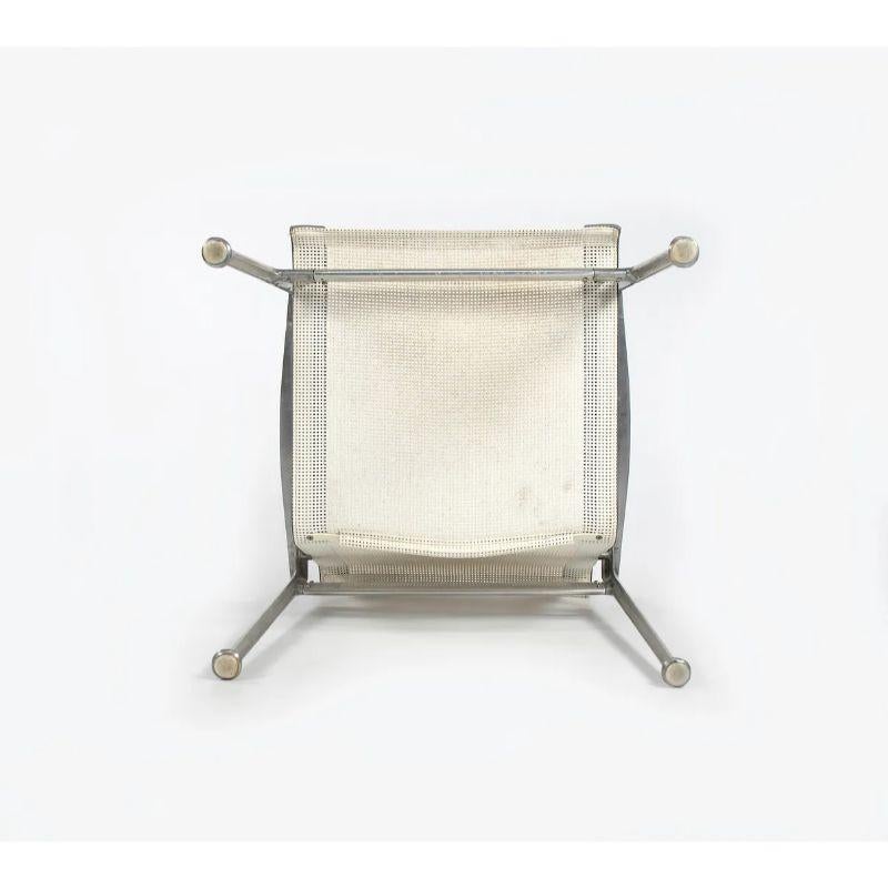 Richard Schultz 1966 Series Aluminum Prototype Dining Arm Chair w/ Rivets 3