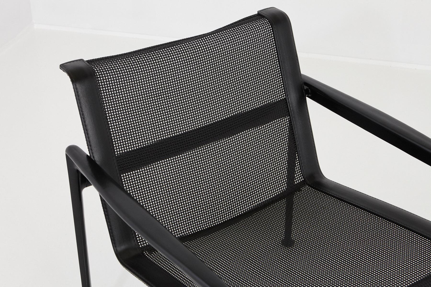 Contemporary Richard Schultz All Black Garden Lounge Chair from the '1966 Collection' For Sale