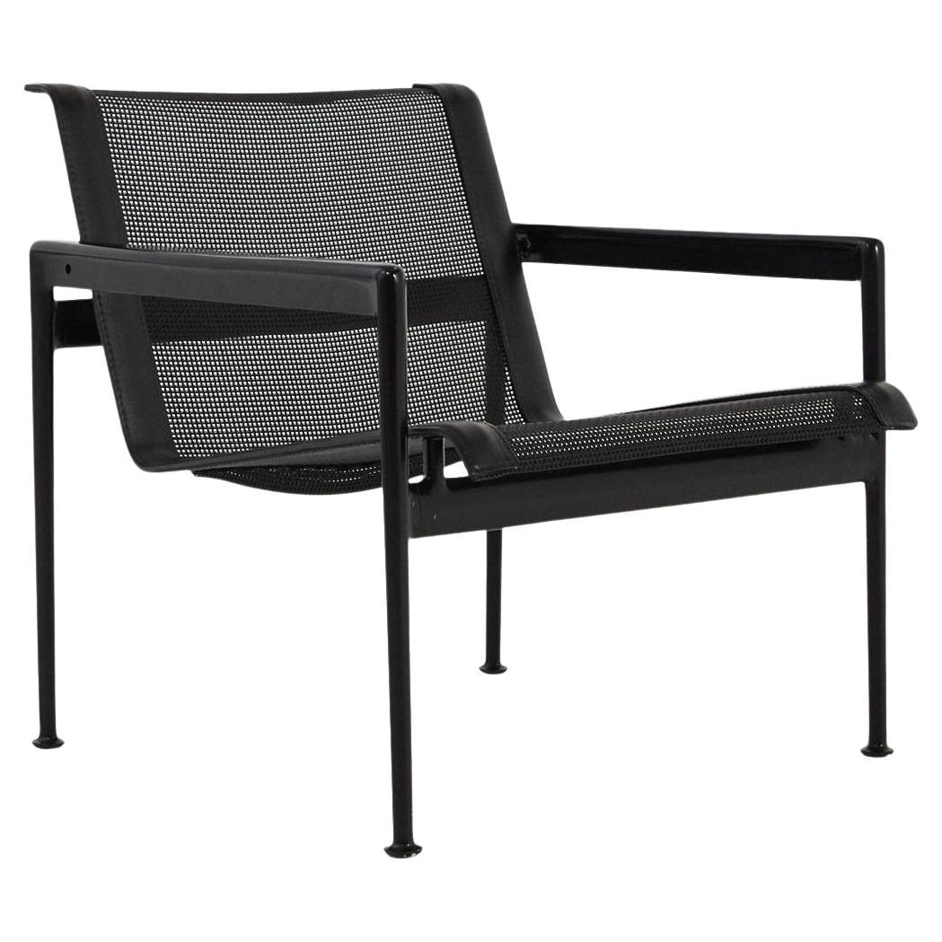 Chaise longue de jardin entièrement noire Richard Schultz de la "Collection 1966"