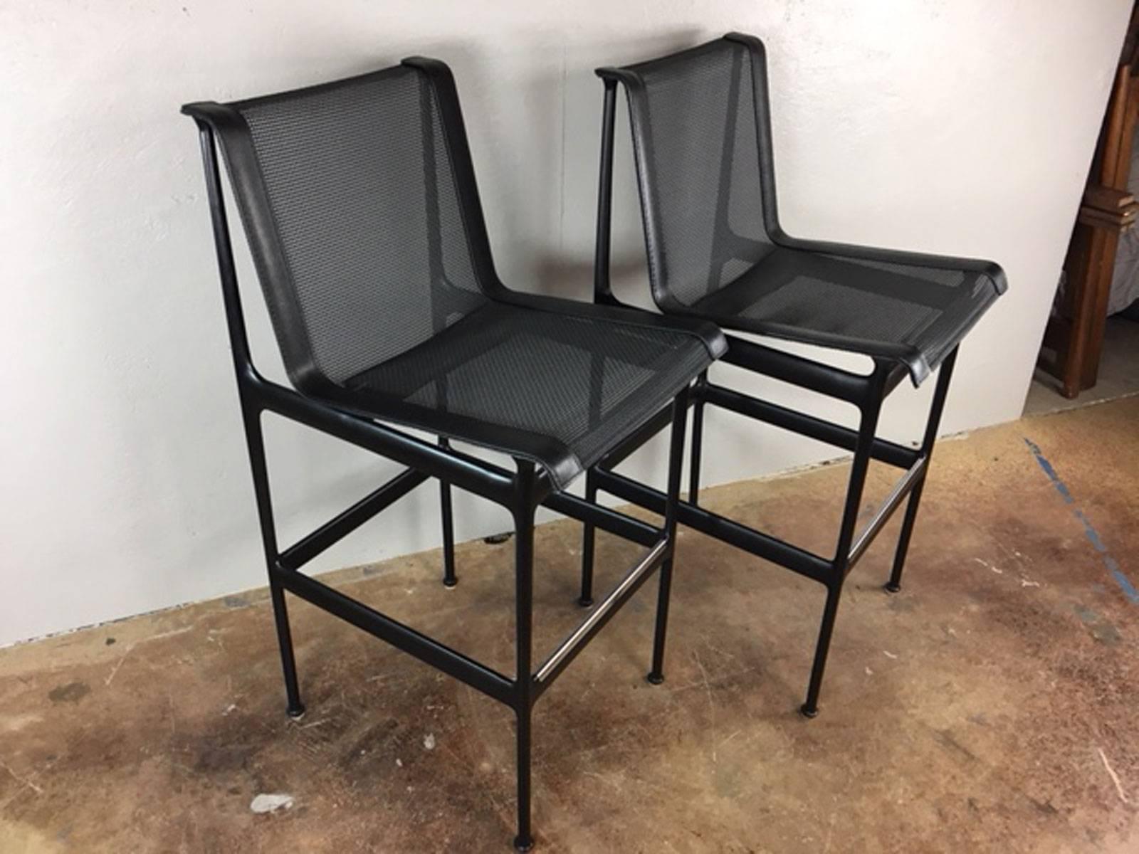 Late 20th Century Richard Schultz Bar Stools or Chairs For Sale