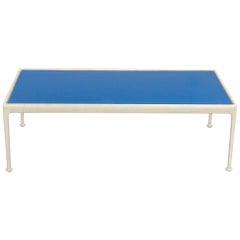 Richard Schultz for Knoll Blue Coffee Table