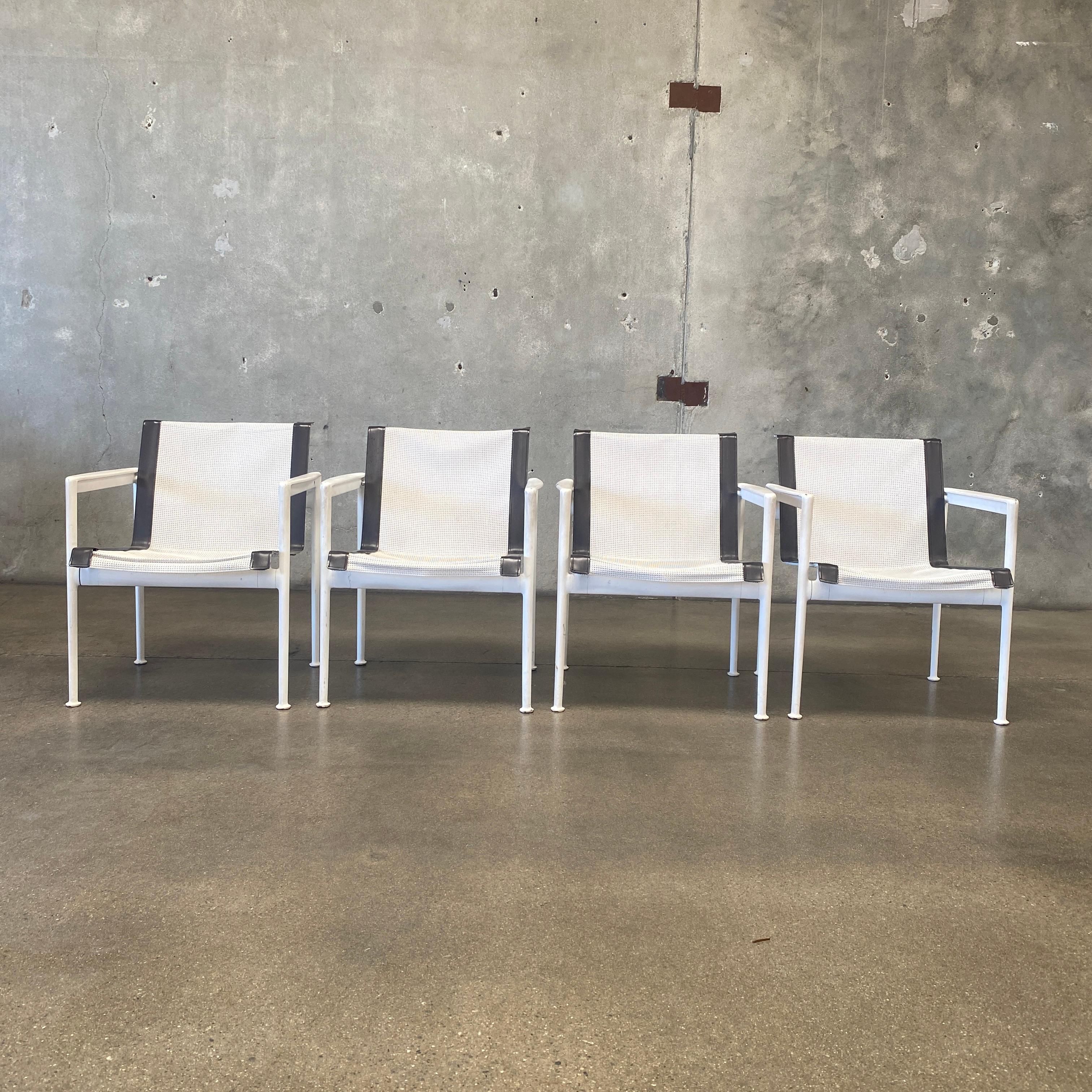 Mid-Century moderno Sedie da pranzo Richard Schultz per Knoll 1966 in vendita