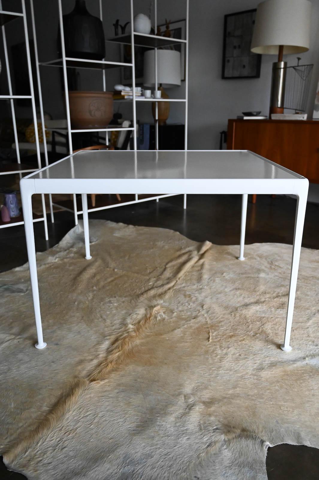 Mid-Century Modern Richard Schultz for Knoll Metal Dining Table, ca. 1955