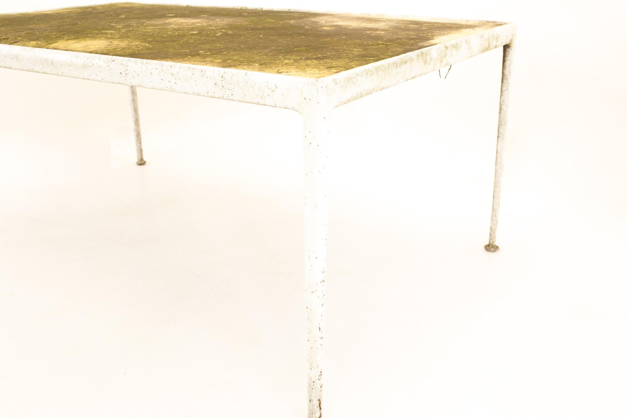 Late 20th Century Richard Schultz for Knoll Mid Century Gold Top Dining Table