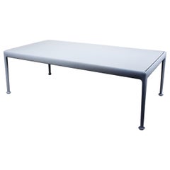 Richard Schultz for Knoll White on White Indoor Outdoor Coffee Table, 1960's