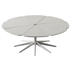 Richard Schultz for Knoll White 'Petal' Coffee Table 