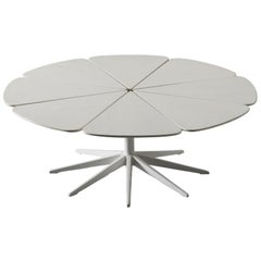 Richard Schultz for Knoll White 'Petal' Coffee Table 