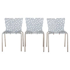 Richard Schultz Knoll Studio Topiary Side Chairs, Set of 3