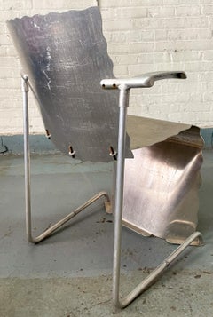 Richard Schultz Prototype Aluminum Stacking Chair #2