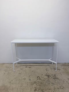 Richard Schultz White Porcelain 1966 Collection Outdoor High Table for Knoll