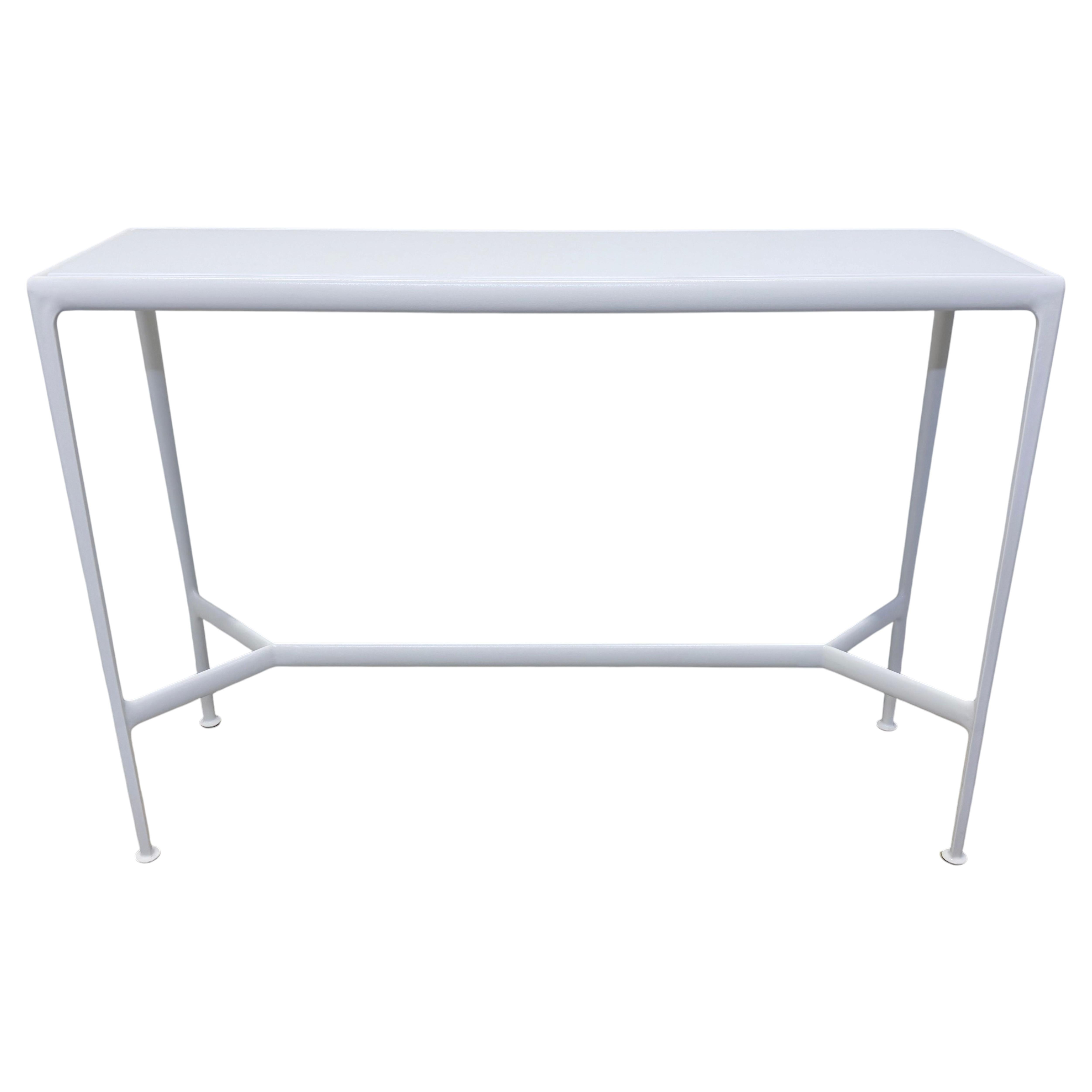 Richard Schultz White Porcelain 1966 Collection Outdoor High Table for Knoll