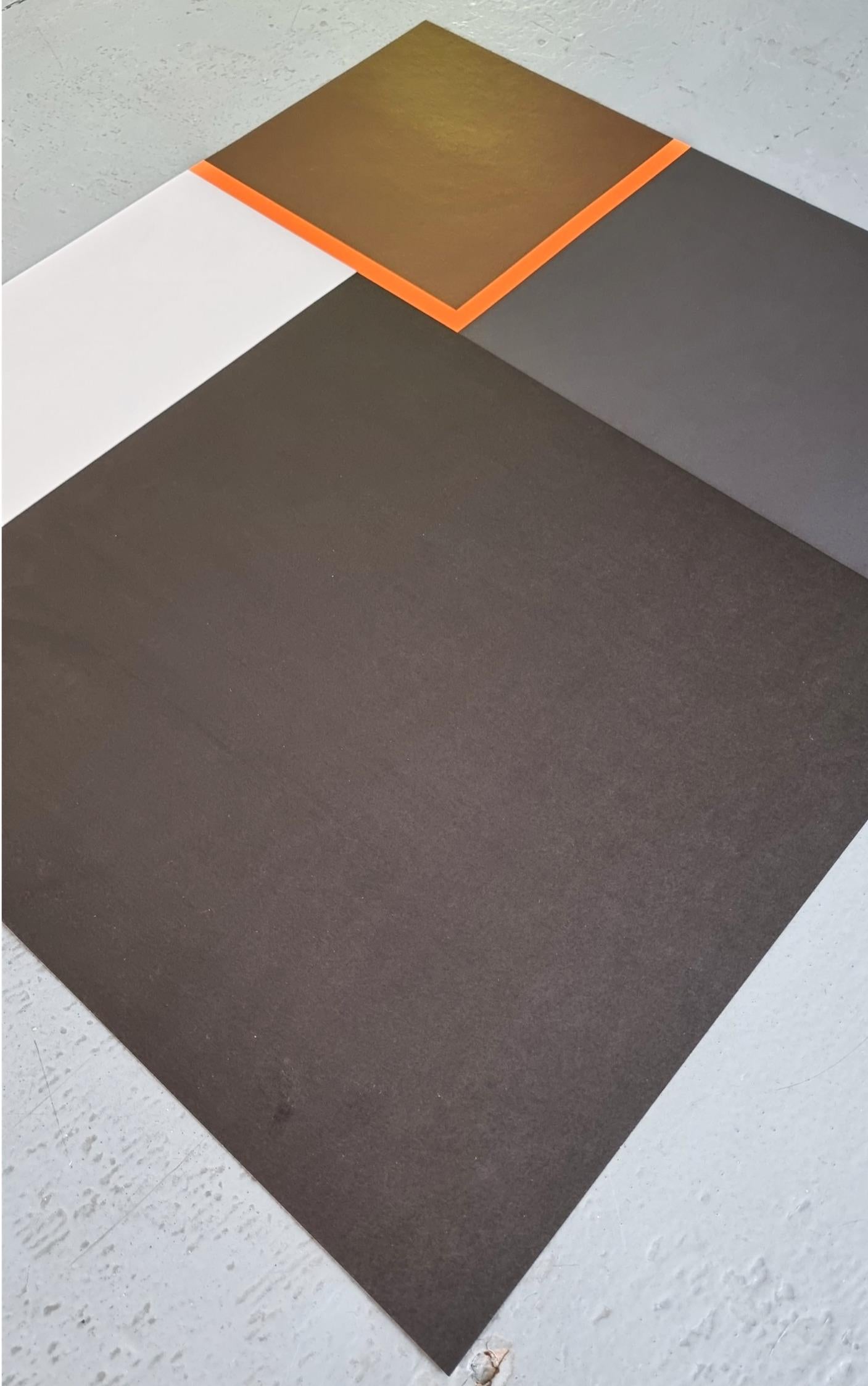 Black Ray - Abstract Geometric Print by Richard Schur